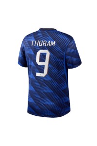 Ranska Marcus Thuram #9 Jalkapallovaatteet Kotipaita MM-kisat 2026 Lyhythihainen